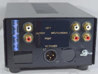 TLP TSP-10 phono stage rear view