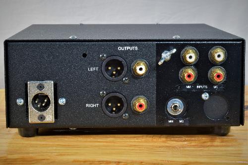 TSP-20 phono stage back